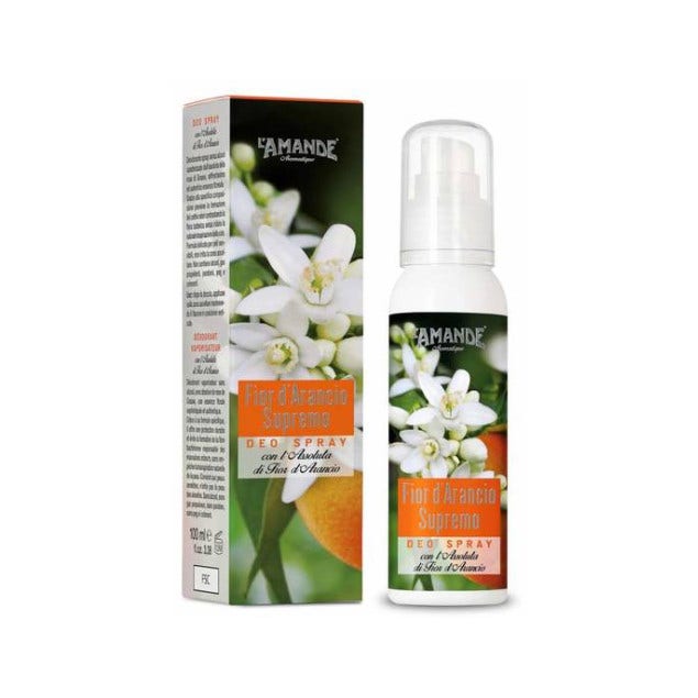 L'Amande Aromatique Deodorante Spray Fior D'Arancio Supremo 100ml