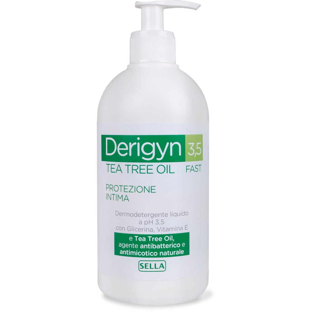Derigyn Huile d'arbre à thé Protection intime 500 ml Fast