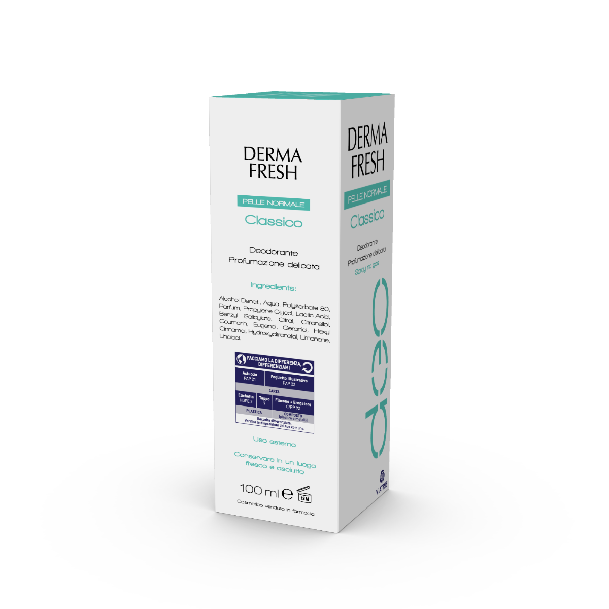 Dermafresh Pelle Normale Classico 100ml