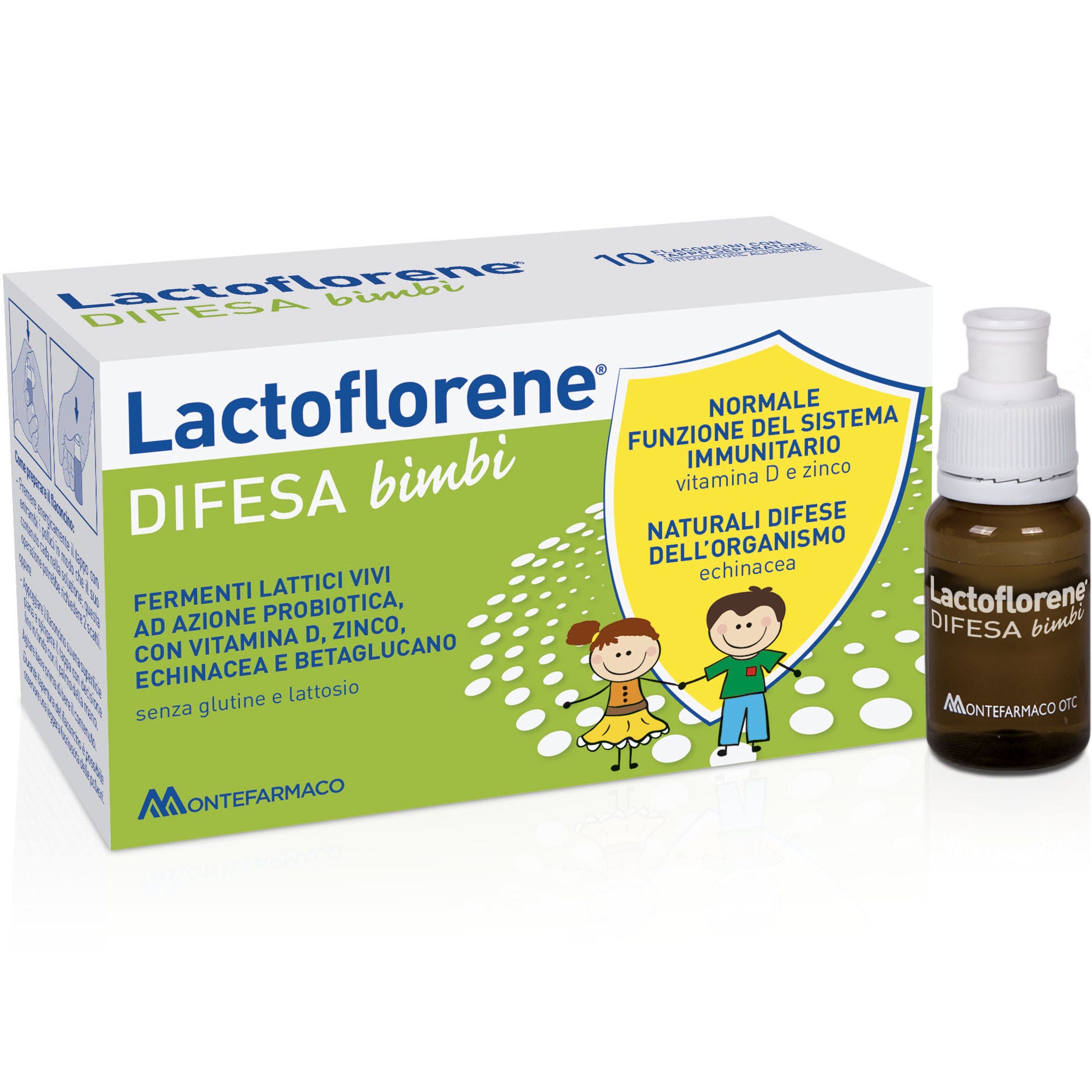 Lactoflorene Défense Enfants 10 flacons