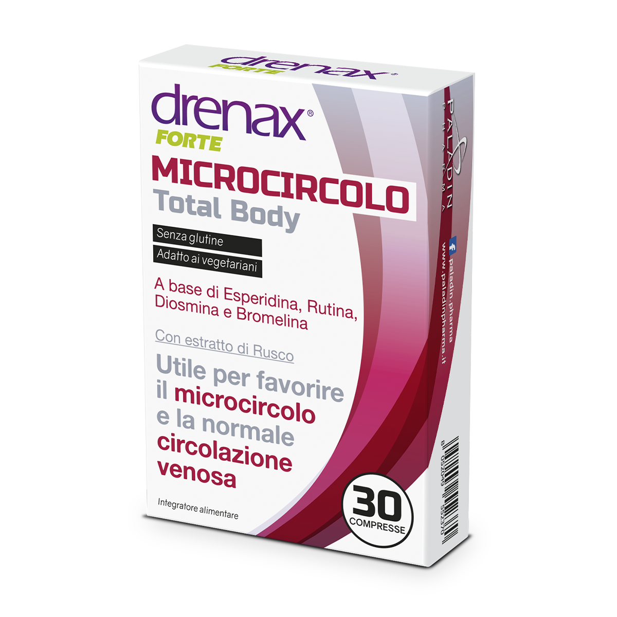 Drenax Forte Microcirculation Total Body 30 comprimés Bien-être