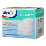 Meds Pore Medicazione Autoadesiva Tessuto Non Tessuto m1x10cm