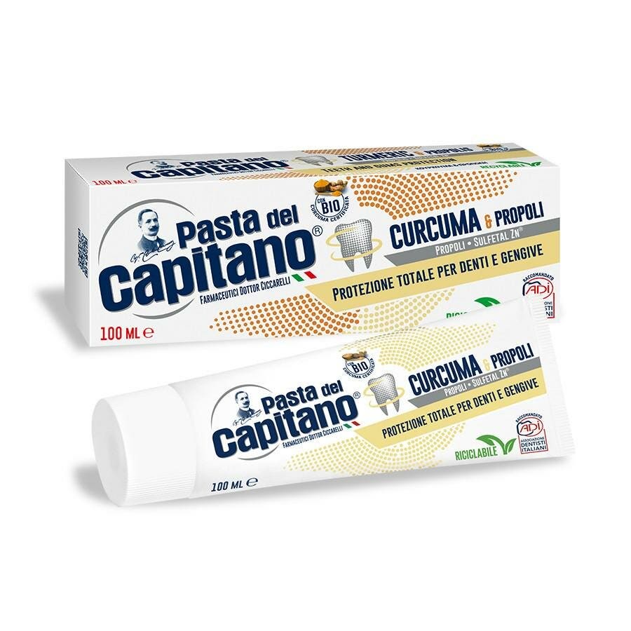 Pasta Del Capitano Dentifricio Curcuma E Propoli 100ml