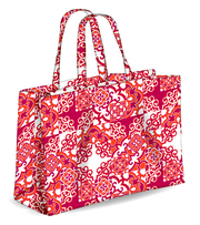 Colors Tote Borsa Mare Reversibile Colore Rosso