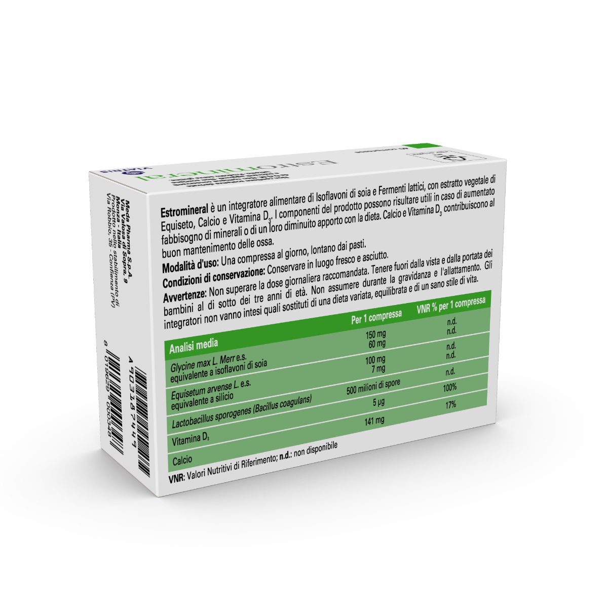 Estromineral 40 Compresse