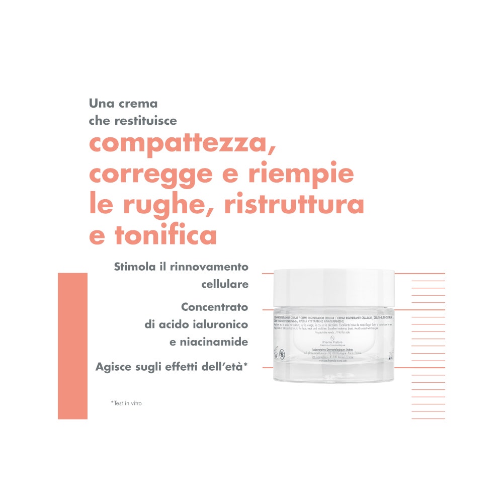 Eau Thermale Avène Hyaluron Activ B3 Crema Giorno Rigenerante Cellulare Ricarica 50ml