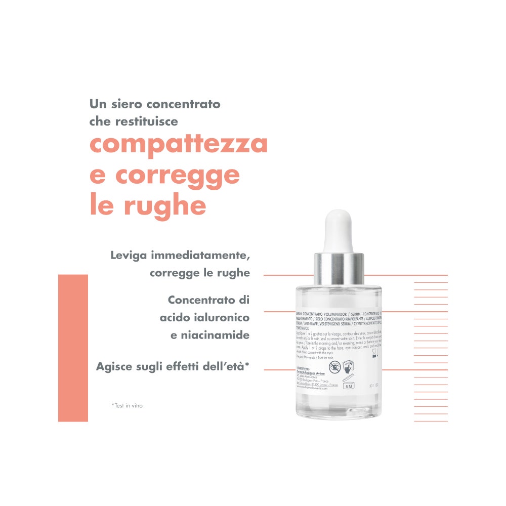 Eau Thermale Avène Hyaluron Activ B3 Sérum Concentré Repulpant Anti-rides 30 ml
