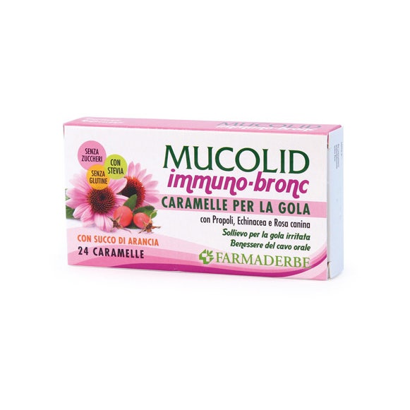 Mucolid Bronc Immuno 24 pastilles