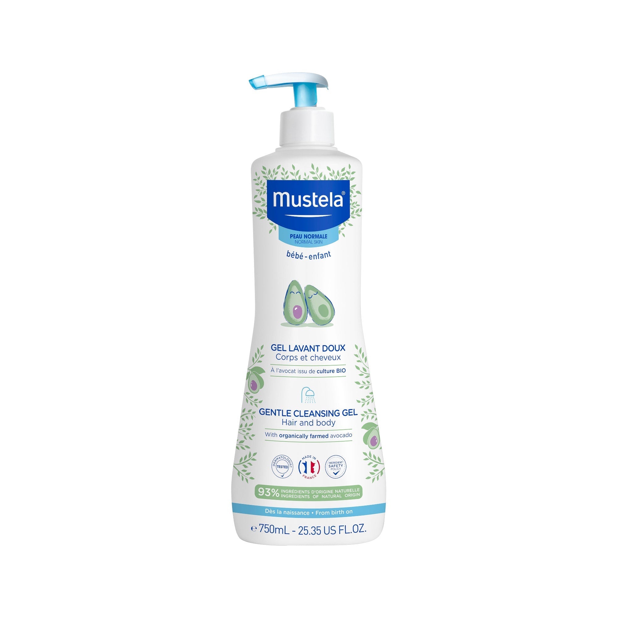Mustela Nettoyant Doux 750 ml