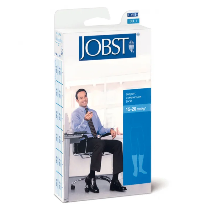 Jobst For Men Mi-bas pour homme 15 - 20 mmHg Compression graduée