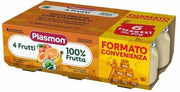 Plasmon Homogénéisé 4 Fruits 6x80g 6 mois+