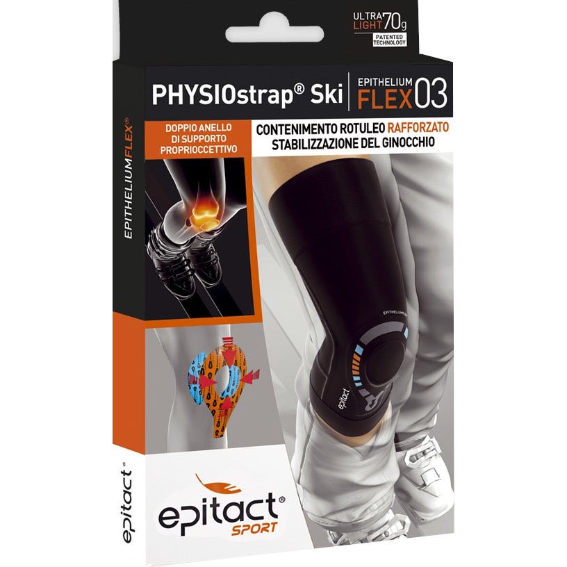 Epitact Ginocchiera Sport Physiostrap Ski Taglia M