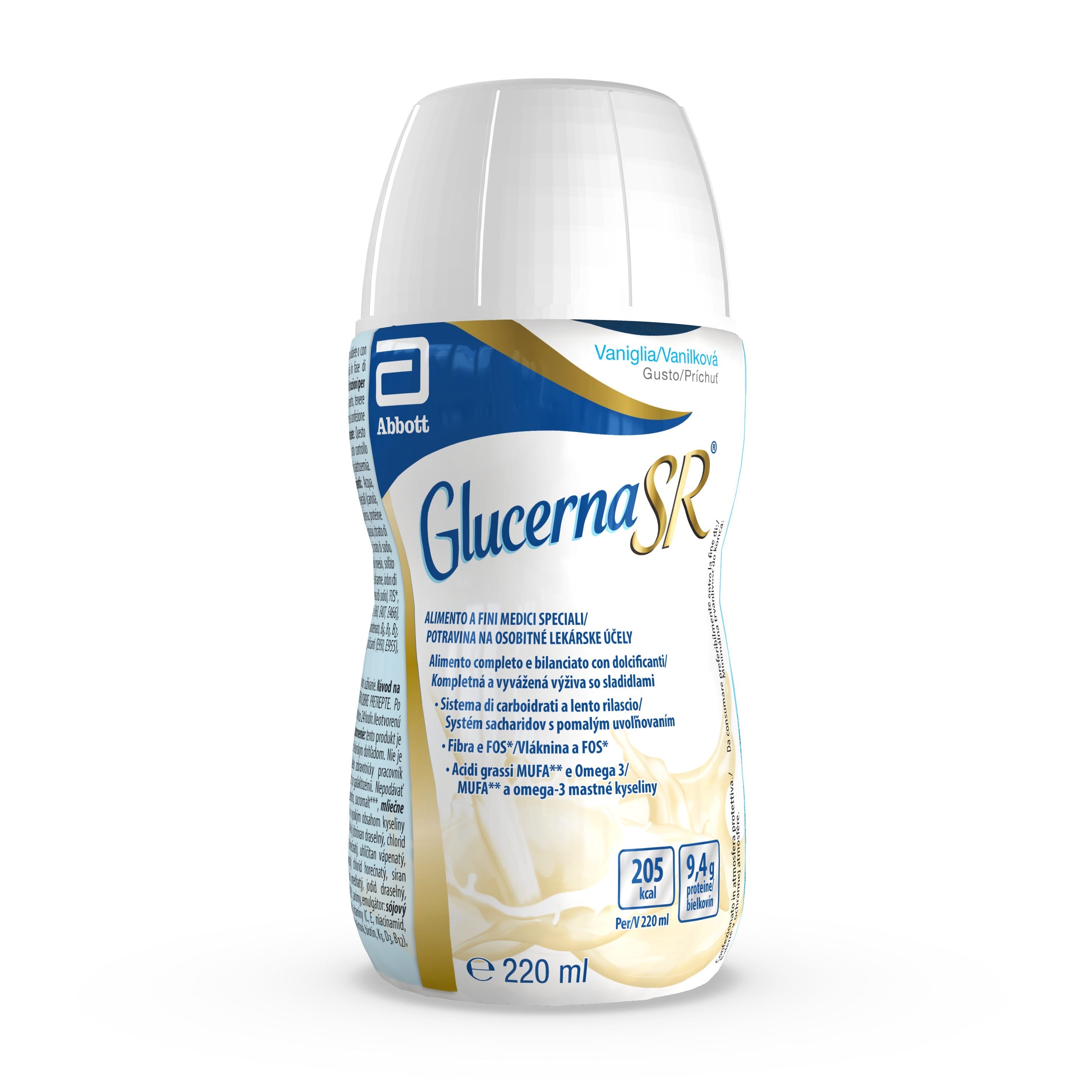 Glucerna SR Vaniglia 220ml - Bevanda Nutriente e Bilanciata