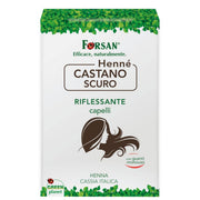 Forsan Hennè Capelli Castano Scuro 2 Buste Monodose Da 50g