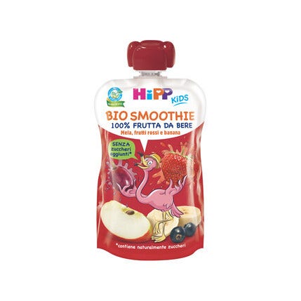 Hipp Bio Smoothies Mela Frutti Rossi Banana 120 ml