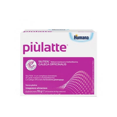 Humana Piùlatte Plus 14 sachets
