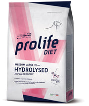 Prolife Dog Hydrolysed Hypoallergenic Croquettes au agneau pour chiens de taille moyenne/grande, sac de 2 kg