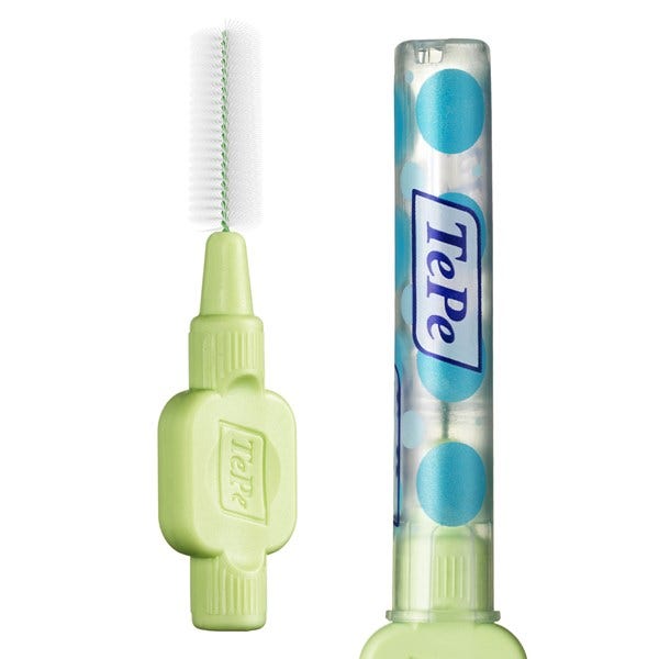 TePe Scovolino Extra Soft Verde Per Pulizia Interdentale Misura ISO 5 (filo 0,8 mm) 6 Pezzi