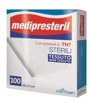 Compresses de gaze Medipresteril TNT 10 x 10, 100 pièces, stériles