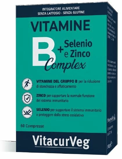 Vitacurveg Complexe de vitamines B 60 comprimés
