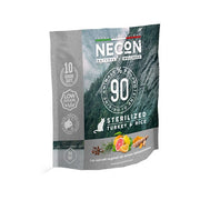 Necon NW Croquettes pour chat stérilisé à la dinde et au riz 400 g