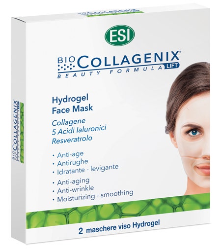 Esi Biocollagenix Masque Hydrogel pour le Visage, 2 pièces