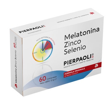 Mélatonine, zinc et sélénium Pierpaoli 60 comprimés