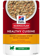 Hill's Science Plan Healthy Cuisine Kitten Pollo Bustina 80gr