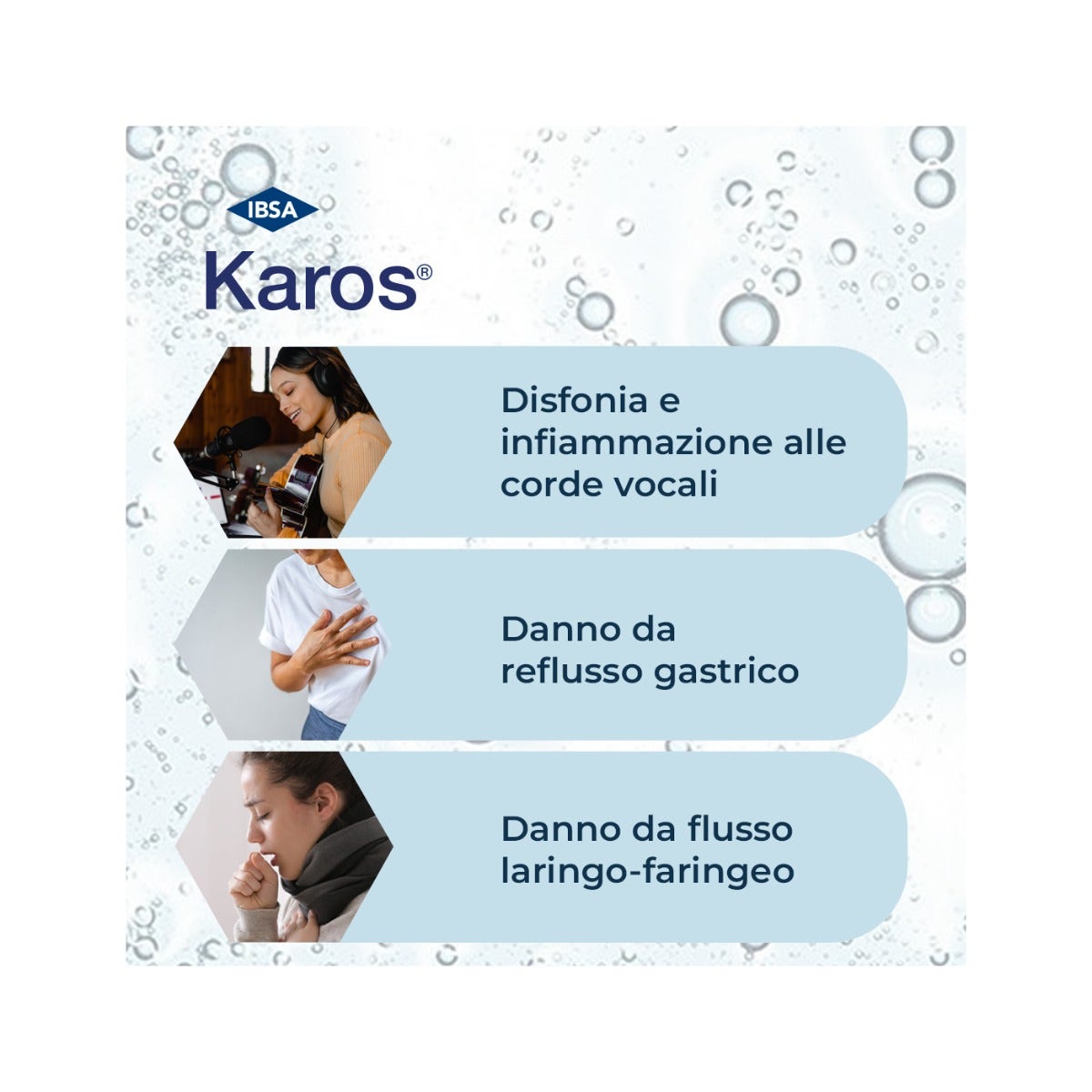 Karos Gola 20 Pastiglie - Sollievo Rapido per Mal di Gola