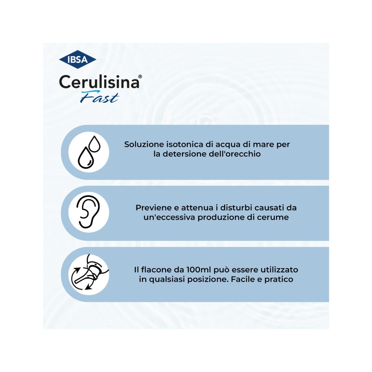 Cerulisina Fast Spray auriculaire 100 ml – Hygiène efficace des oreilles
