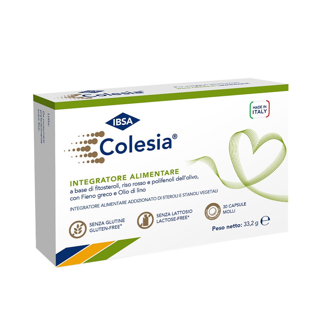 Colesia pour le métabolisme et le cholestérol 30 gélules molles