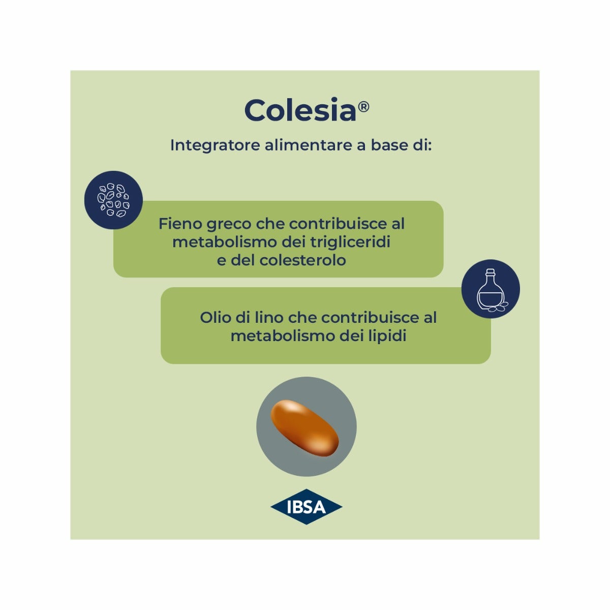 Colesia pour le métabolisme et le cholestérol 30 gélules molles