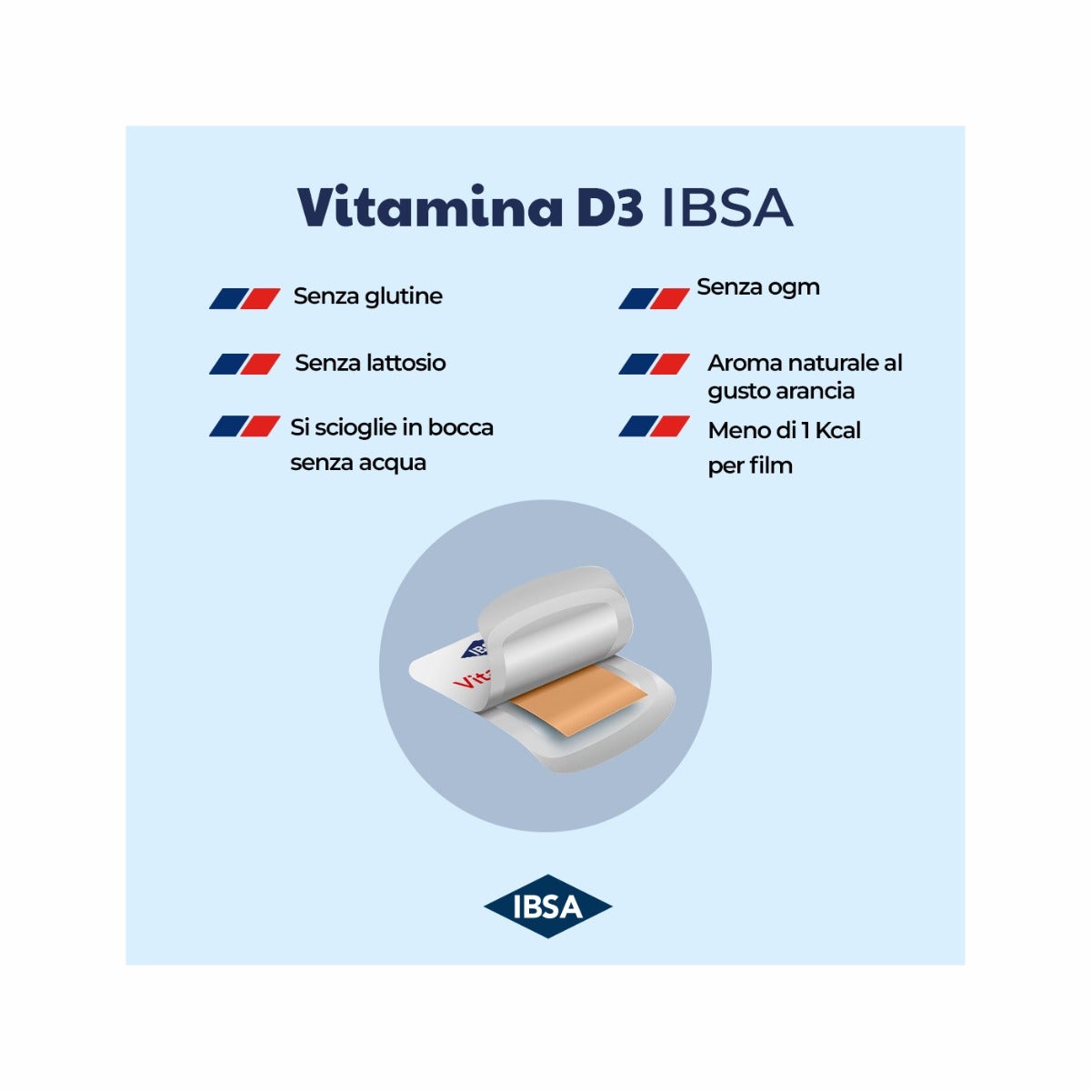 Ibsa Vitamina D3 2000UI: 30 Film Orodispersibili