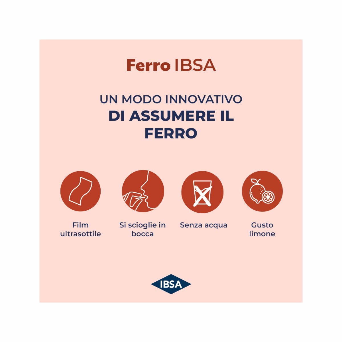 Fer Ibsa 20 films bucco-dispersibles