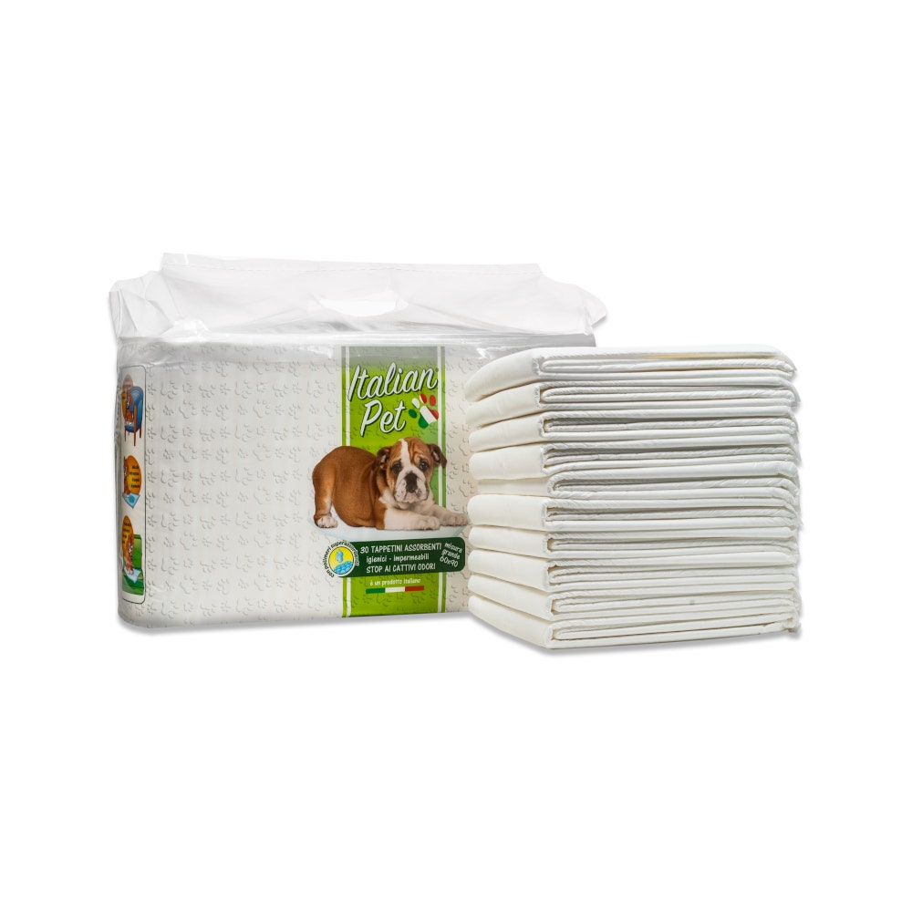 Italian Pet Tapis absorbants pour animaux de compagnie 60 x 90 cm, 30 pièces
