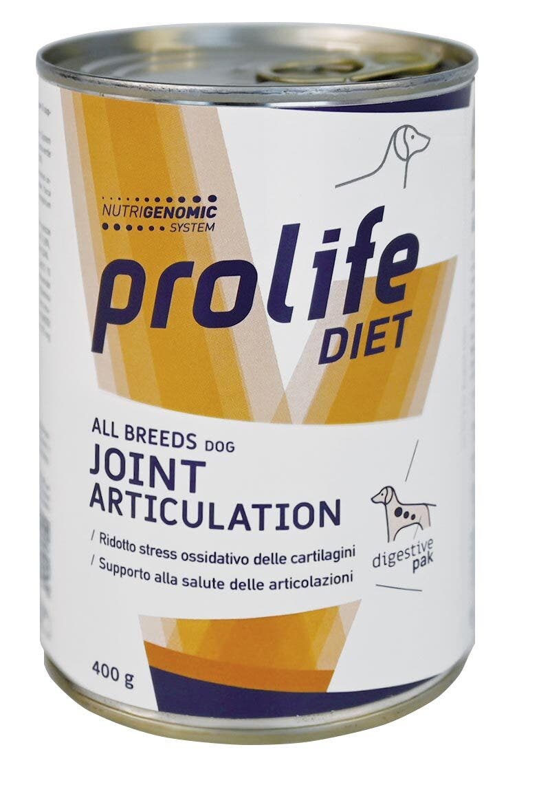 Prolife Dog Diet Wet Joint Articulation Nourriture humide pour chiens de toutes tailles Boîte de 400 g