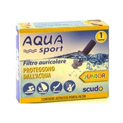 Bouchons d'oreille Scudo Aqua Sport Junior, 1 paire