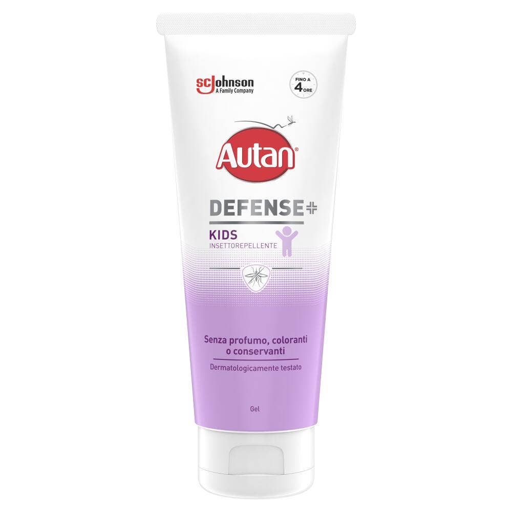 Autan Defense Kids Gel anti-moustiques testé dermatologiquement, répulsif anti-insectes 100 ml