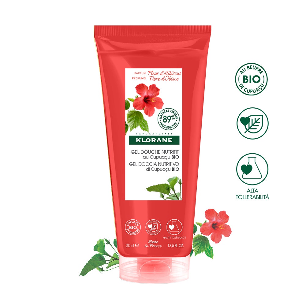 Klorane Gel douche Fleur d'hibiscus 200 ml