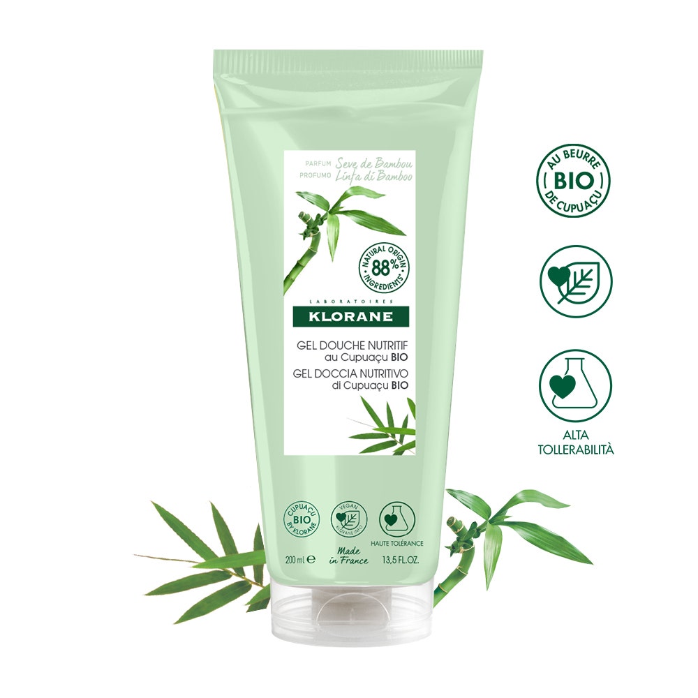 Klorane Gel douche Gel douche Sève de bambou 200 ml