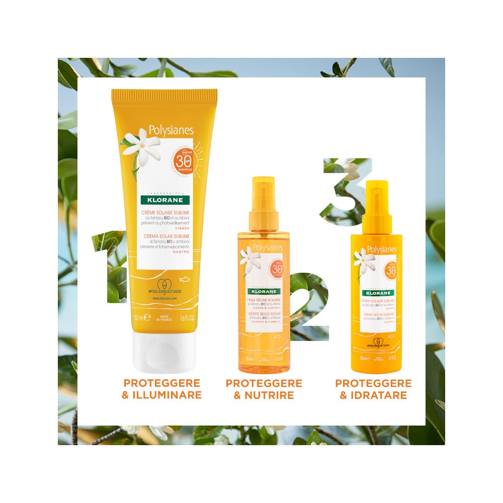 Klorane Polysianes Crème solaire Sublime SPF 30 50 ml