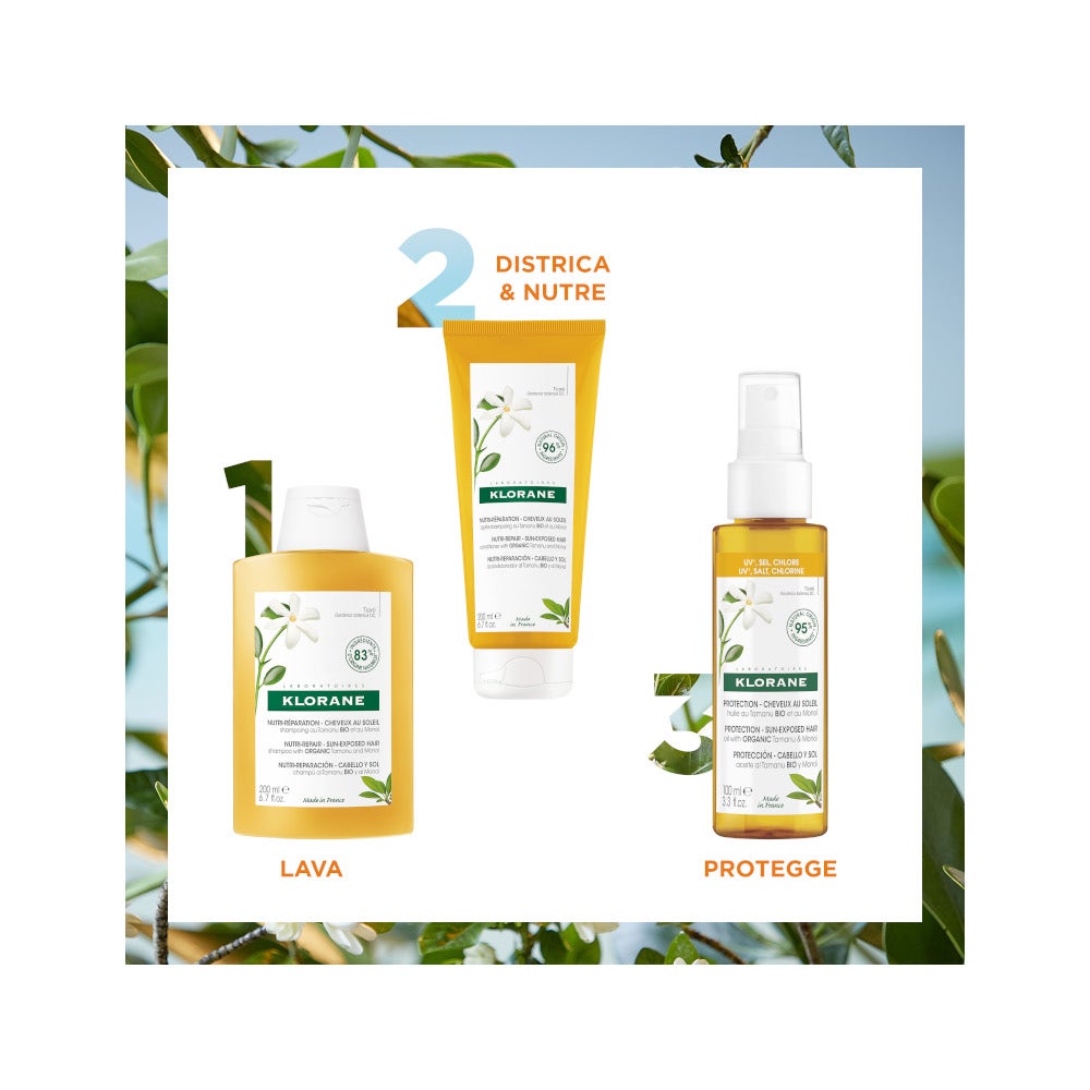 Klorane Shampoo Nutritivo Tamanu Bio E Monoï 200ml