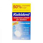 Kukident Compresse Pulenti Freschezza Duratura 88 pz