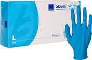 Abena Gant en nitrile bleu non poudré taille L - 100 pièces