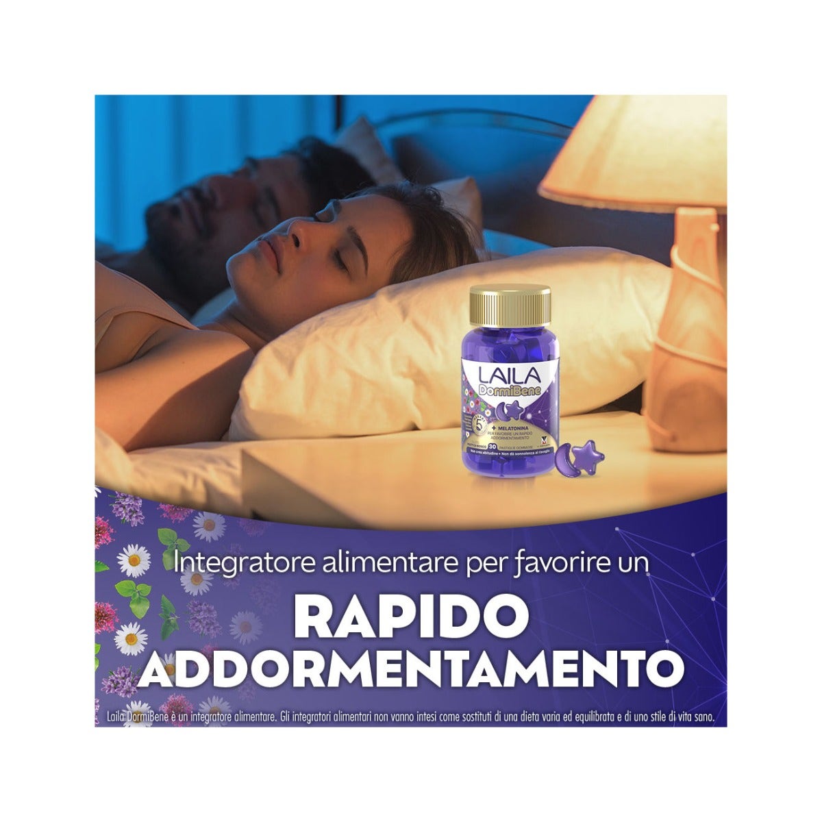 Laila DormiBene Pour Le Sommeil 30 Comprimés Gommeux