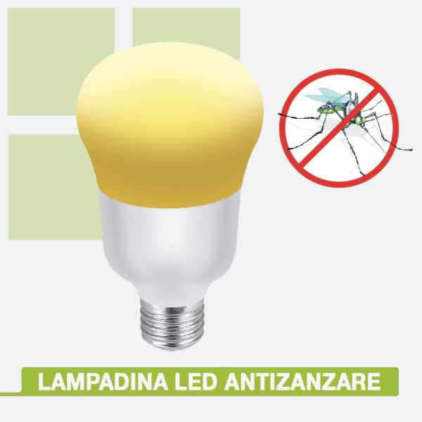 Colpharma Lampadina Led Anti-Zanzara 8 Watt