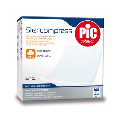 Stericompress Compresses stériles 10x10 cm 100 pièces