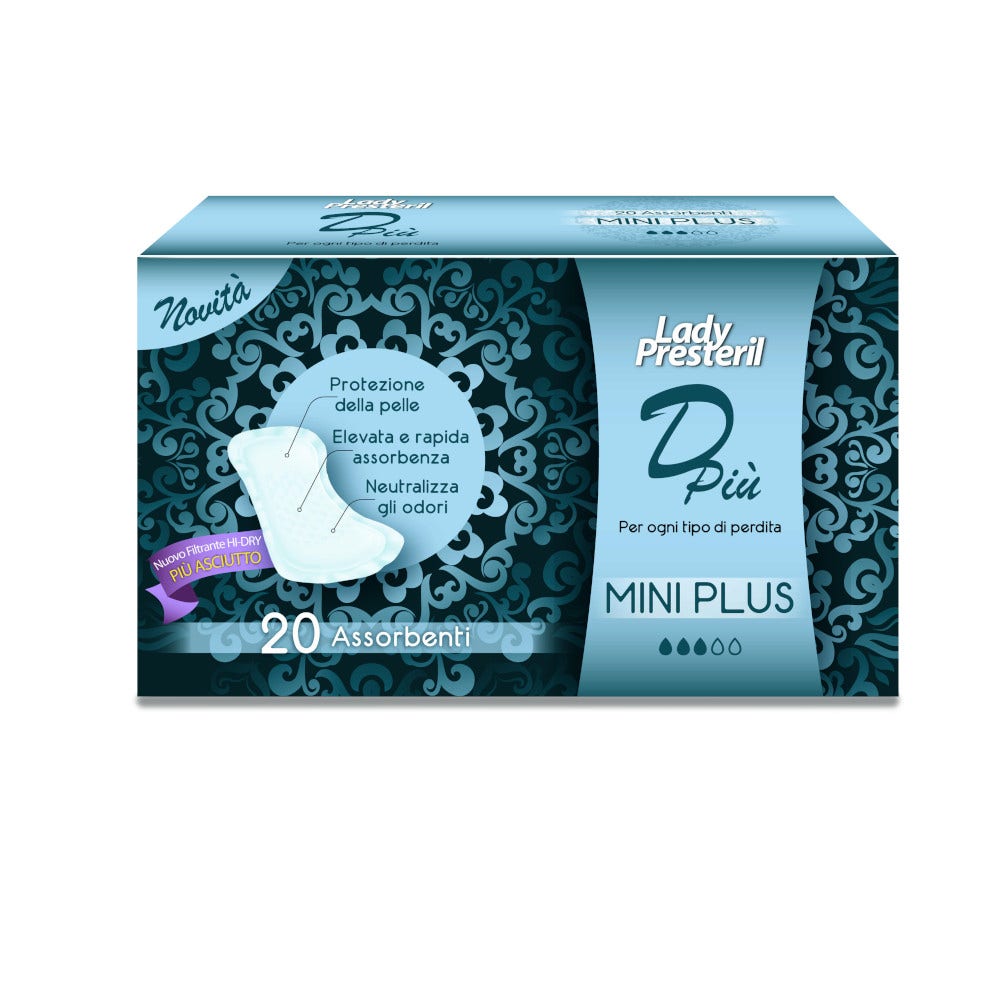 Lady Presteril DPiu' Mini Plus 20 Pezzi