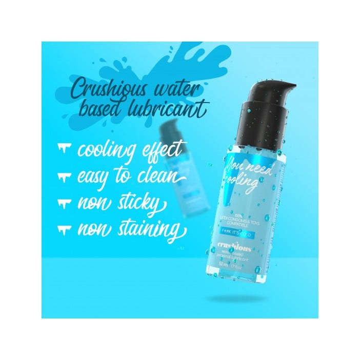 Crushious Lubrificante Ad Effetto Freddo 50ml