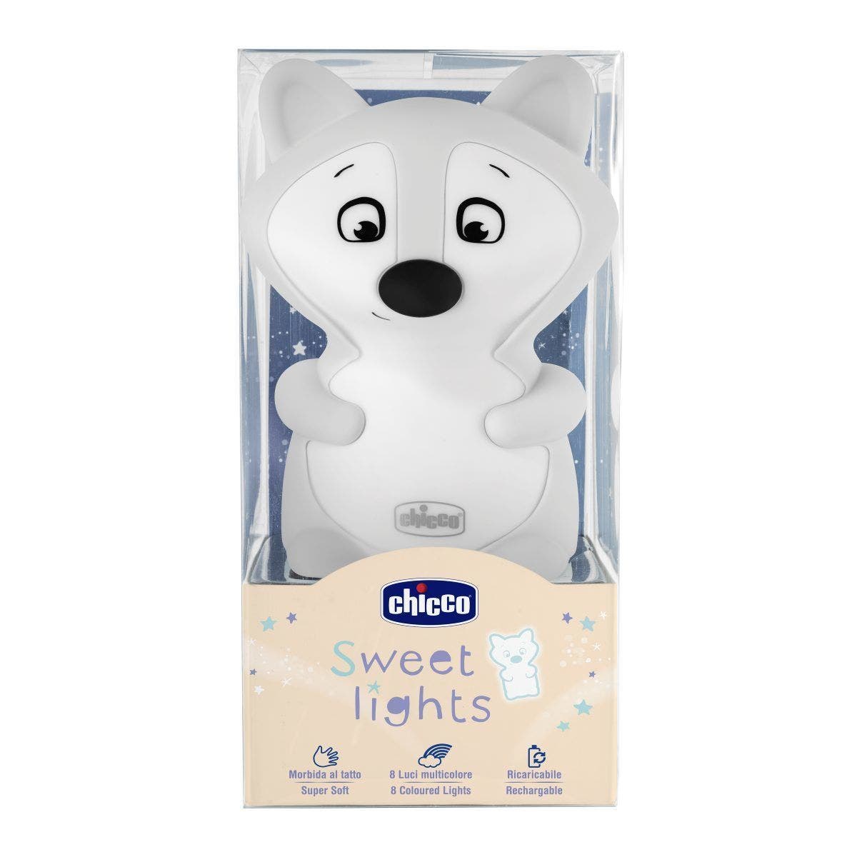 Chicco Luce Notte Ricaricabile Volpe 1 Pezzo